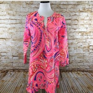 Lilly Pulitzer Marco Island Linen Tunic